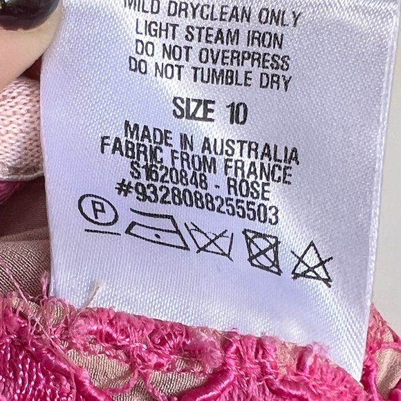 Scanlan Theodore Lace High Waisted Shorts Size 10 - Picture 7 of 9